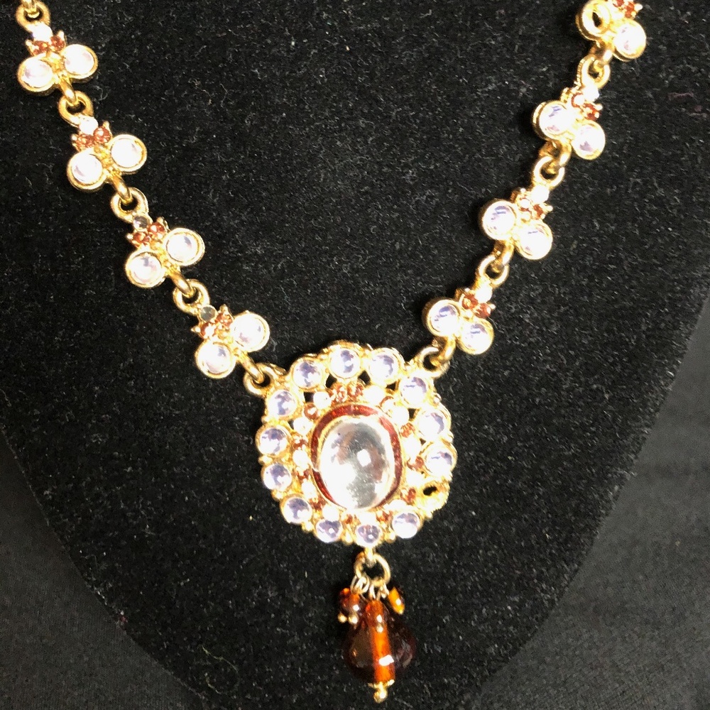 Kundan style necklace from India